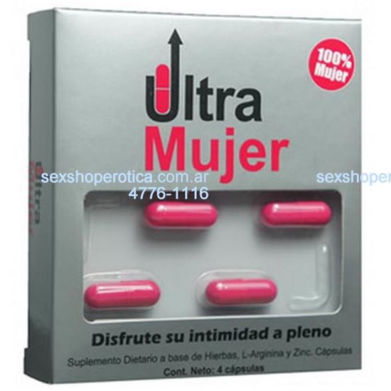 Vigorizante femenino en cápsulas Ultra Mujer x4